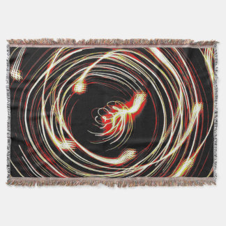 Manta Swirl Motion Burst – Premium Woven Blanket