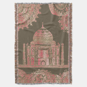 Manta Taj Mahal - Estilo bohemio oriental