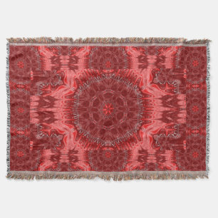 Manta Tapiz de Flor Estrella Roja
