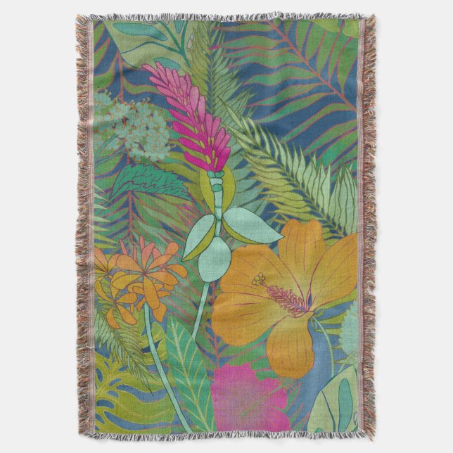 Manta Tapiz tropical II (Frente vertical)