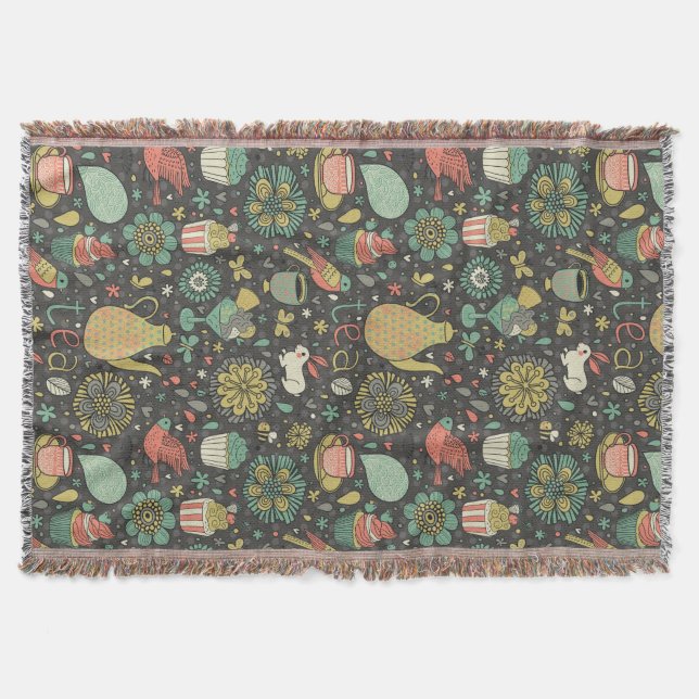 Manta Tarjeta brillante sabrosa del té (Anverso)