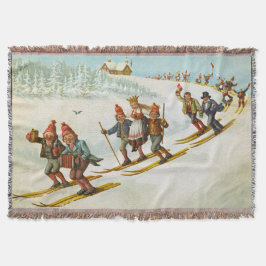 Manta Tarjeta de Navidad con Boda Campesina Wilhelm Lars