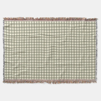 Manta Tartan Clásico Verde Salvia Inspirado en Ralph Lau
