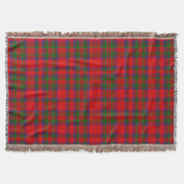 Manta Tartan de Cuadros Rojo