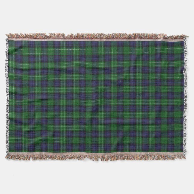 Manta Tartan del Clan Escocés Abercrombie (Anverso)