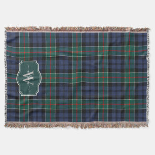 Manta Tartan Plaid del antiguo clan escocés Colquhoun