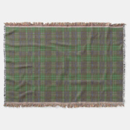 Manta Tartan Verde Bosque Cabaña