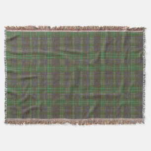 Manta Tartan Verde Bosque Cabaña