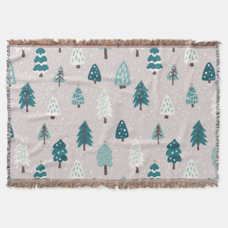 Manta Taza del árbol de Navidad escandinavo lindo