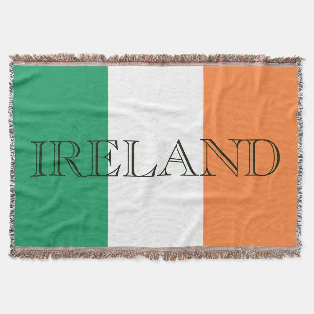 Manta Tbcnt de la bandera irlandesa (Anverso)