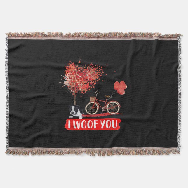 Manta Te Alegro. Regalos de San Valentín del perro de Bo (Anverso)