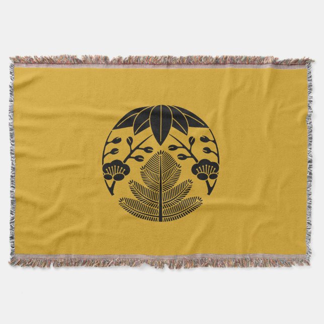 MANTA TEJIDA 松竹梅 (Anverso)