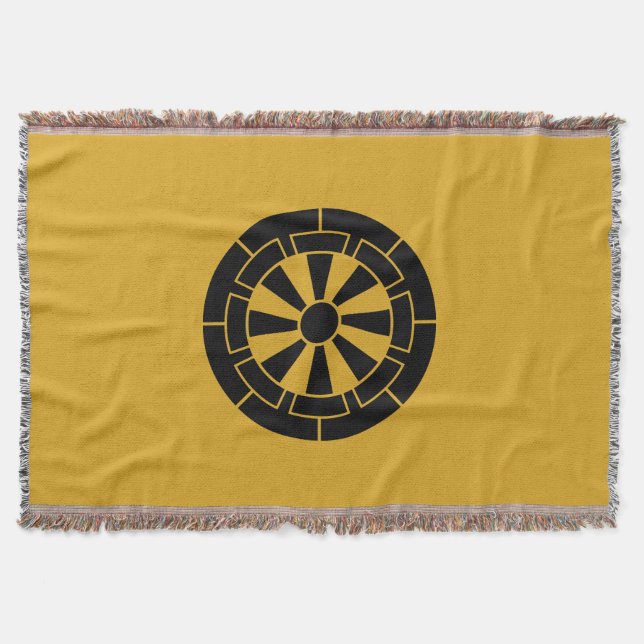 MANTA TEJIDA 源 氏 車 (Anverso)