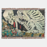 相馬の古内裏, esqueleto del 国芳 manipulado por la bruja,