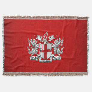 Manta Tejida [410] Ciudad de Londres - escudo de armas