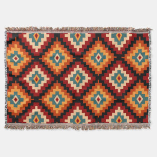 Manta Tejida Adornos rumanos