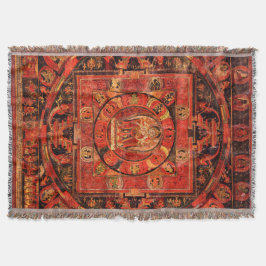 Manta Tejida Amogapasha Mandala Thangka