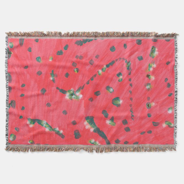 Manta Tejida Amor Flujo De Lanzamiento (Anverso)