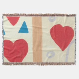 Manta Tejida Amor Path Throw Blanket