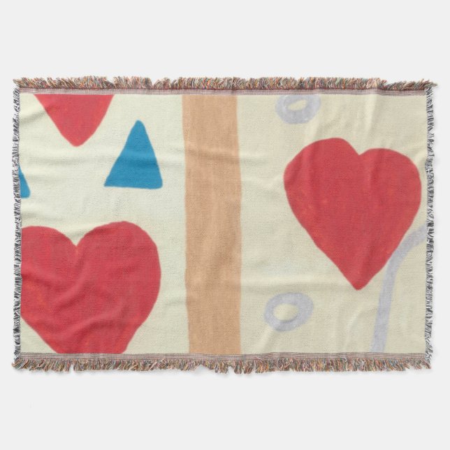 Manta Tejida Amor Path Throw Blanket (Anverso)
