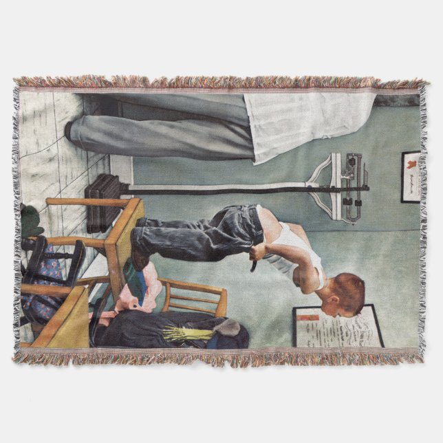 Manta Tejida Antes del disparo o en el Médica (Anverso)