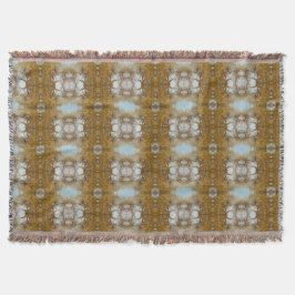 Manta Tejida Árbol de roble con follaje de otoño en el Parque d