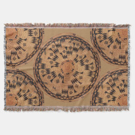 Manta Tejida Arte nativo americano de Chumash