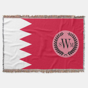 Manta Tejida Bandera de Bahrein