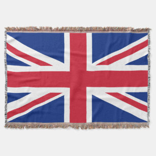 Manta Tejida Bandera del Reino Unido