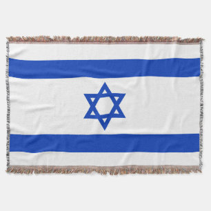 Manta Tejida Bandera israelí