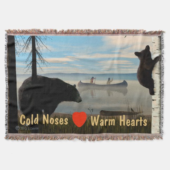 Manta Tejida Baños de playa (Anverso)