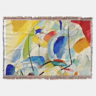 Manta Tejida Batalla del mar de Kandinsky 1913