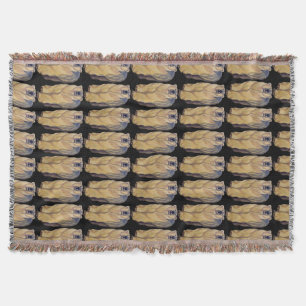 Manta Tejida Bear Art Blanket Polar Bear Art Throw Blanket