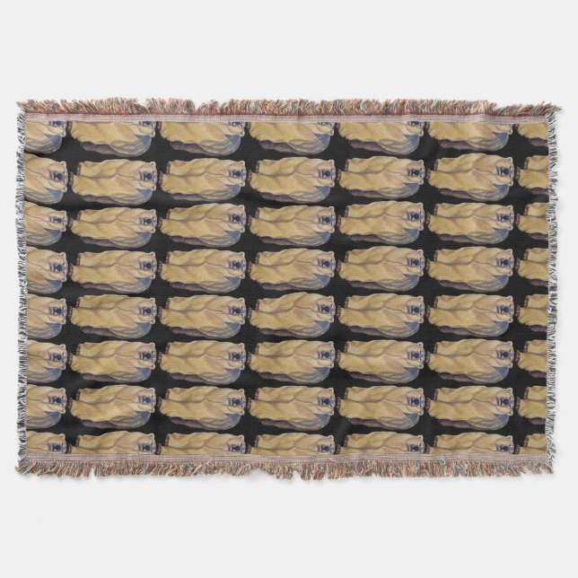 Manta Tejida Bear Art Blanket Polar Bear Art Throw Blanket (Anverso)