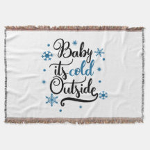 bebe el frío afuera