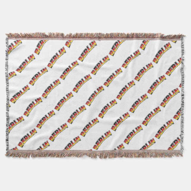 Manta Tejida Berlín (Anverso)