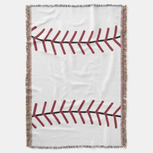Manta Tejida Big Baseball Throw Blanket