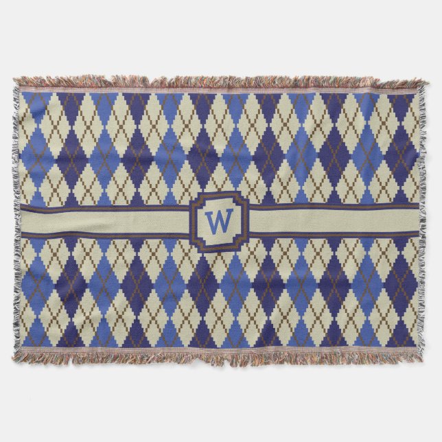 Manta Tejida Blanket Throw Throw Scone (Anverso)