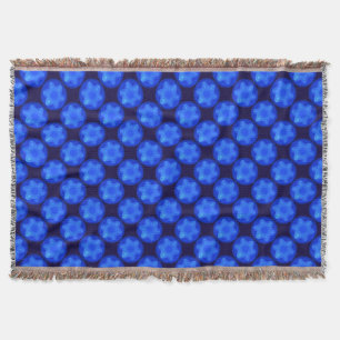 Manta Tejida Bluestar Fractal