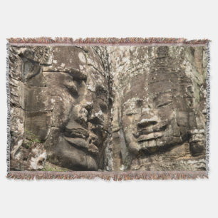Manta Tejida Camboya, Angkor Wat. Angkor Thom, Bayon
