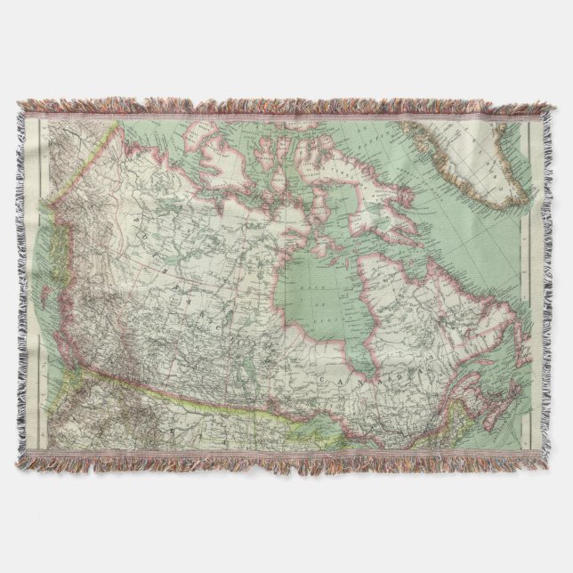 Manta Tejida Canadá 3 (Anverso)