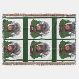 Manta Tejida Cane Corso Navidades