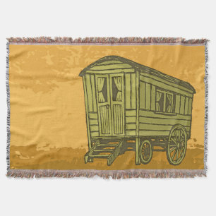 Manta Tejida Caravana gitana