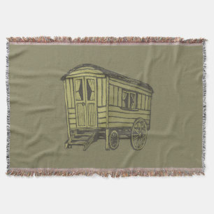 Manta Tejida Caravana gitana