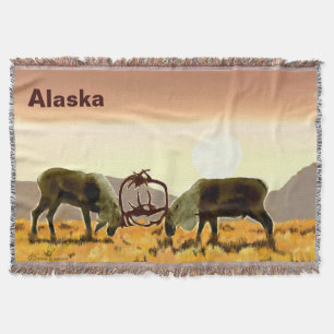 Manta Tejida Caribou Duel - Alaska