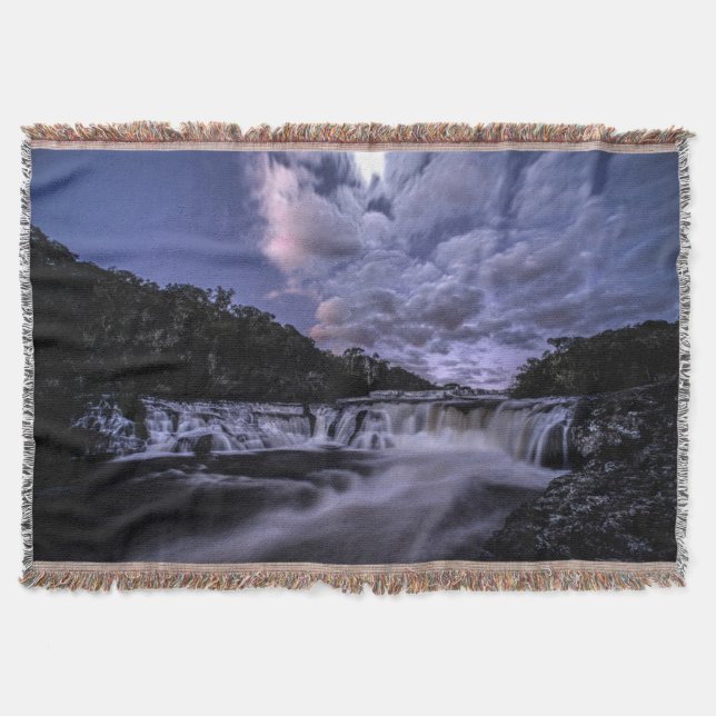 Manta Tejida Cascada de Venâncios (Anverso)