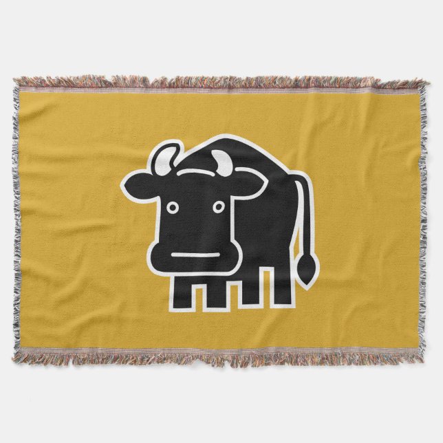 Manta Tejida Cattle (Anverso)