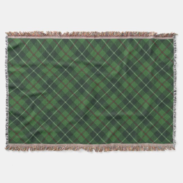 Manta Tejida Caza Galloway M Original Escocia Tartán (Anverso)