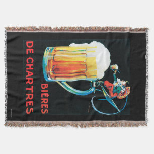 Manta Tejida Cervezas del poster promocional de Chartres