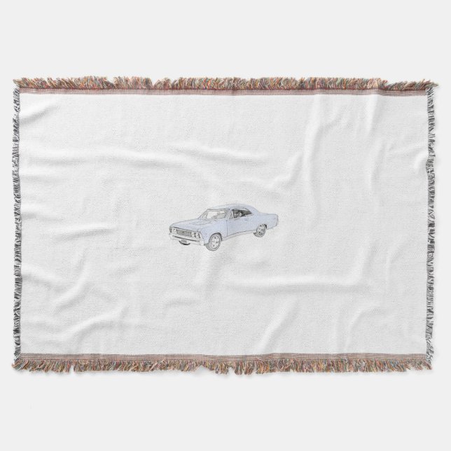 Manta Tejida Chevy 1967 Chevelle (Anverso)